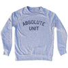 Absolute Unit Adult Tri-Blend Sweatshirt by Tribe Lacrosse