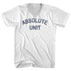 Absolute Unit Adult Cotton V-Neck T-Shirt by Tribe Lacrosse