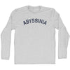 Abyssinia Adult Cotton Long Sleeve T-shirt by Tribe Lacrosse
