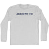 Academy FC Adult Cotton Long Sleeve T-shirt by Tribe Lacrosse