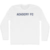 Academy FC Adult Cotton Long Sleeve T-shirt by Tribe Lacrosse
