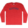 Achtung Adult Tri-Blend Long Sleeve T-shirt by Tribe Lacrosse