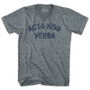 Acta Non Verba Tri-Blend V-neck Womens Junior Cut T-shirt by Tribe Lacrosse