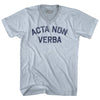 Acta Non Verba Adult Tri-Blend V-neck T-shirt by Tribe Lacrosse