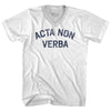Acta Non Verba Adult Tri-Blend V-neck T-shirt by Tribe Lacrosse