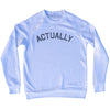 Actually Adult Tri-Blend Sweatshirt by Tribe Lacrosse