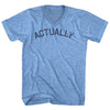 Actually Adult Tri-Blend V-neck T-shirt by Tribe Lacrosse