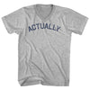 Actually Adult Cotton V-neck T-shirt by Tribe Lacrosse
