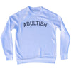 Adultish Adult Tri-Blend Sweatshirt by Tribe Lacrosse