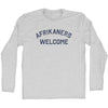 Afrikaners Welcome Adult Cotton Long Sleeve T-shirt by Tribe Lacrosse