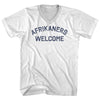 Afrikaners Welcome Adult Cotton V-neck T-shirt by Tribe Lacrosse