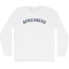 Afrikaners Adult Cotton Long Sleeve T-shirt by Tribe Lacrosse