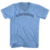 Afrikaners Adult Tri-Blend V-neck T-shirt by Tribe Lacrosse