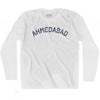 Ahmedabad Vintage City Adult Cotton Long Sleeve T-shirt by Ultras