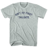 Ain't My First Tailgate Adult Tri-Blend T-shirt by Tribe Lacrosse