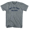 Ain't My First Tailgate Womens Tri-Blend Junior Cut T-Shirt by Tribe Lacrosse