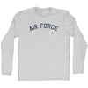 Air Force Adult Cotton Long Sleeve T-shirt by Tribe Lacrosse