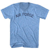 Air Force Adult Tri-Blend V-neck T-shirt by Tribe Lacrosse