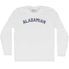 Alabamian Adult Cotton Long Sleeve T-shirt by Tribe Lacrosse
