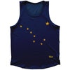 Alaska State Flag Athletic Sport Tank Top Made In USA by Ultras