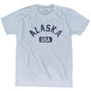 Alaska USA Adult Tri-Blend T-shirt by Ultras