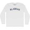 Alaskan Adult Cotton Long Sleeve T-shirt by Tribe Lacrosse