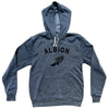 Albion Running Track Winged Foot-Tri-Blend Hoodie by Tribe Lacrosse