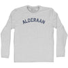 Alderaan Adult Cotton Long Sleeve T-shirt by Tribe Lacrosse