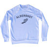 Aldershot Running Track Winged Foot Adult Tri-Blend Sweatshirt by Tribe Lacrosse