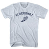 Aldershot Running Track Winged Foot Adult Tri-Blend T-shirt by Tribe Lacrosse
