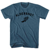 Aldershot Running Track Winged Foot Adult Cotton T-shirt by Tribe Lacrosse