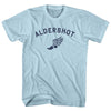 Aldershot Running Track Winged Foot Adult Cotton T-shirt by Tribe Lacrosse