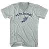 Aldershot Running Track Winged Foot Adult Tri-Blend V-neck T-shirt by Tribe Lacrosse