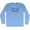Aldo The Apache Adult Tri-Blend Long Sleeve T-shirt by Tribe Lacrosse