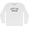 Aldo The Apache Adult Cotton Long Sleeve T-shirt by Tribe Lacrosse