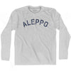 Aleppo Vintage City Adult Cotton Long Sleeve T-shirt by Ultras