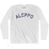 Aleppo Vintage City Adult Cotton Long Sleeve T-shirt by Ultras