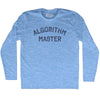 Algorithm Master Adult Tri-Blend Long Sleeve T-shirt by Tribe Lacrosse