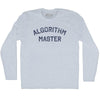 Algorithm Master Adult Tri-Blend Long Sleeve T-shirt by Tribe Lacrosse