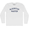 Algorithm Master Adult Cotton Long Sleeve T-shirt by Tribe Lacrosse