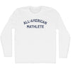 All-American Mathlete Adult Cotton Long Sleeve T-shirt by Tribe Lacrosse