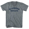 All-American Mathlete Tri-Blend V-neck Womens Junior Cut T-shirt by Tribe Lacrosse
