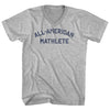 All-American Mathlete Adult Cotton V-neck T-shirt by Tribe Lacrosse