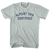 Almost CPR Certified Adult Tri-Blend T-shirt by Tribe Lacrosse