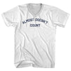 Almost Doesn't Count Adult Cotton V-neck T-shirt by Tribe Lacrosse