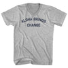Aloha Brings Change Adult Cotton V-neck T-shirt by Tribe Lacrosse