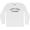 Alpha Canis Majoris Adult Cotton Long Sleeve T-shirt by Tribe Lacrosse