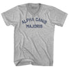 Alpha Canis Majoris Adult Cotton V-neck T-shirt by Tribe Lacrosse