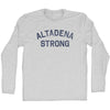 Altadena Strong Adult Cotton Long Sleeve T-shirt by Tribe Lacrosse