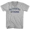 Altadena Strong Adult Cotton V-neck T-shirt by Tribe Lacrosse